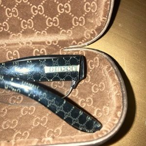 Classic Gucci glasses with original case